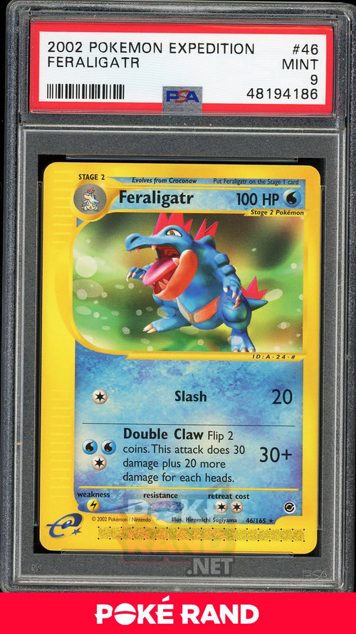 Feraligatr (PSA 9) - Expedition #46