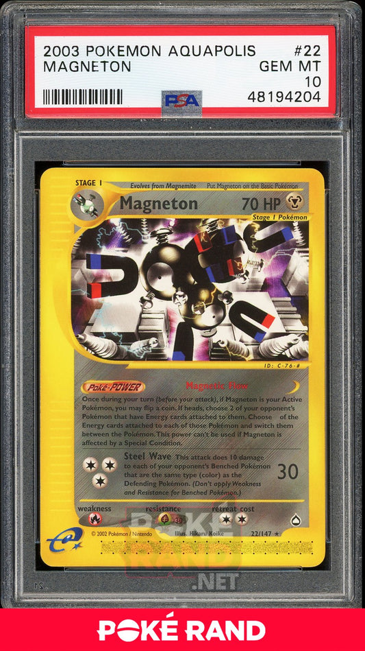 Magneton (PSA 10) - Aquapolis #22