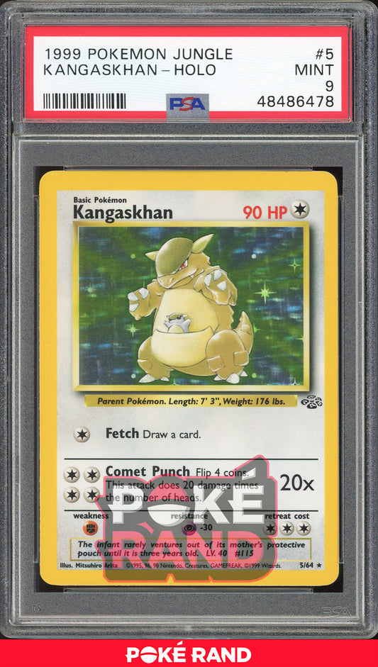 Kangaskhan - Holo - Jungle (PSA 9) - 5/64 - PokeRand
