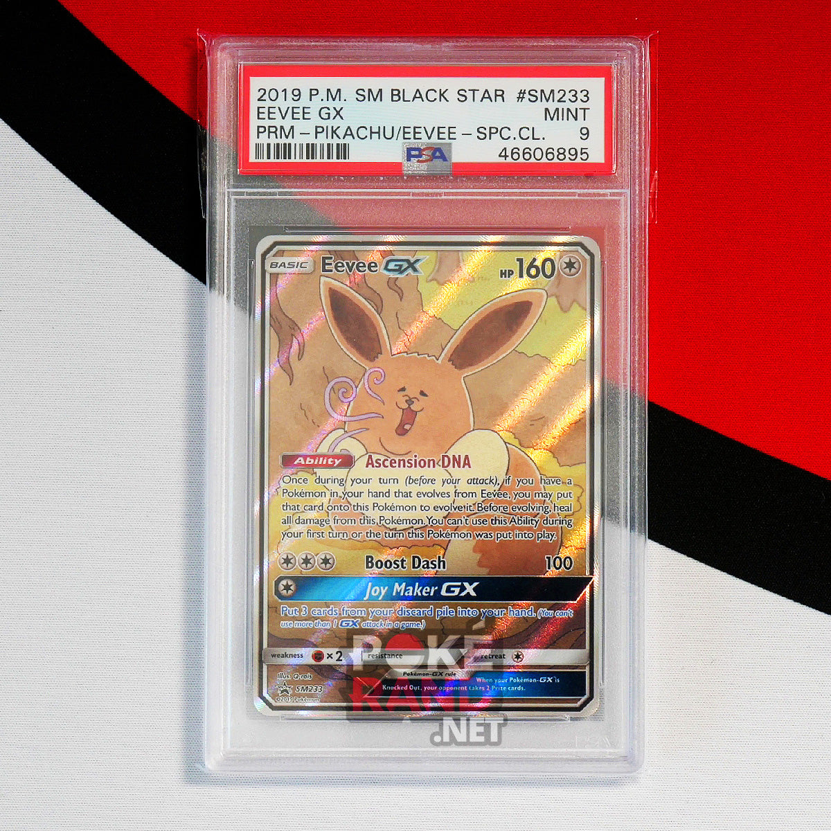 Eevee GX #SM233 PSA 9 - Black Star Promo – PokeRand