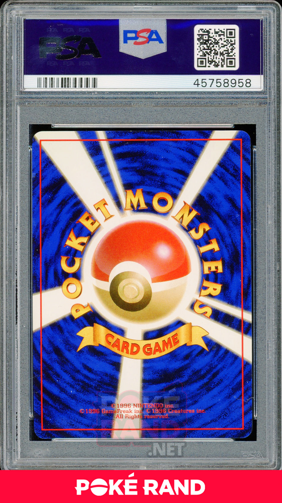 Giovanni PSA 9 - Japanese GYM 2 - PokeRand