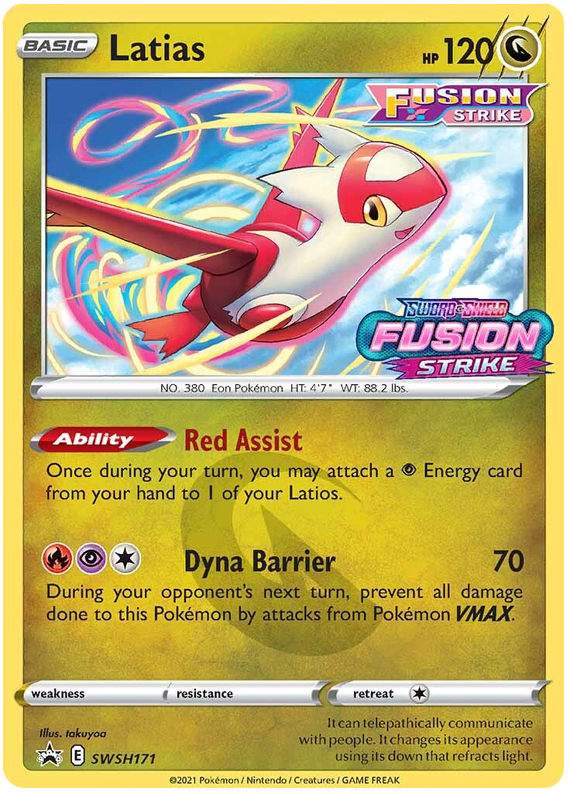 Latias SWSH171 Pre Release Pack (Sealed) - Fusion Strike - PokeRand