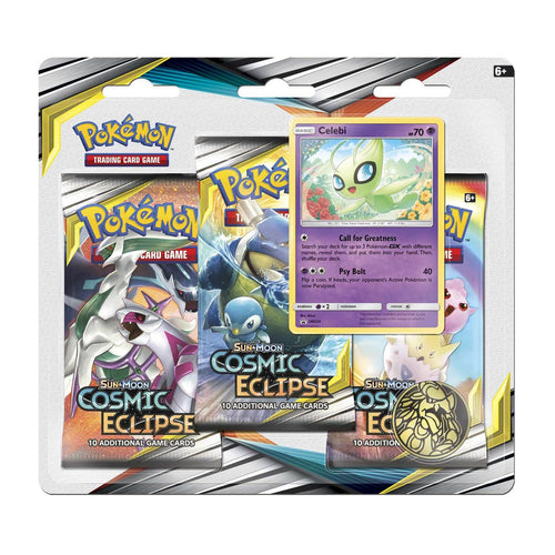 3 Pack Blister (Celebi) - Cosmic Eclipse - PokeRand