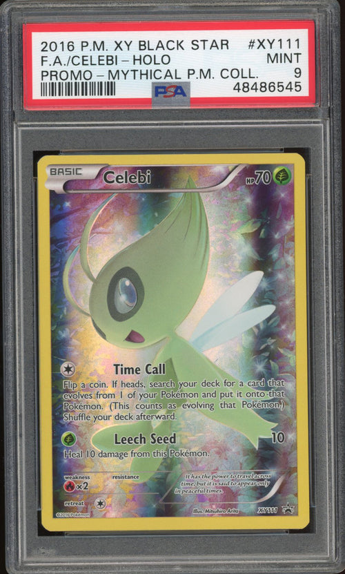 Celebi - Holo - Mythical Pokemon Collection Promo (PSA 9) - XY111 - PokeRand