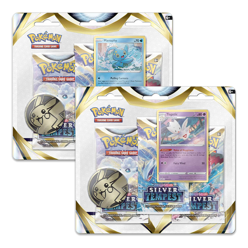 3 Pack Blister (Togetic & Manaphy) - Silver Tempest - PokeRand