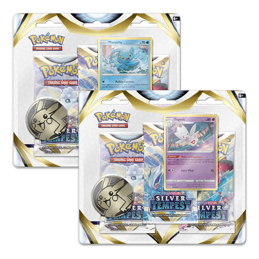 3 Pack Blister (Togetic & Manaphy) - Silver Tempest - PokeRand