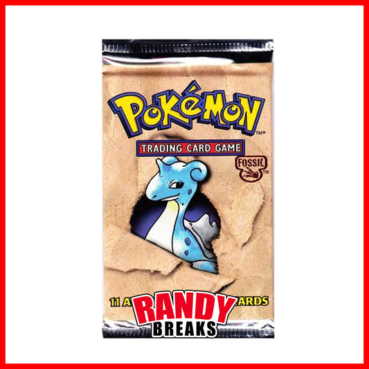 LIVE BREAK: Fossil Single Pack - PokeRand