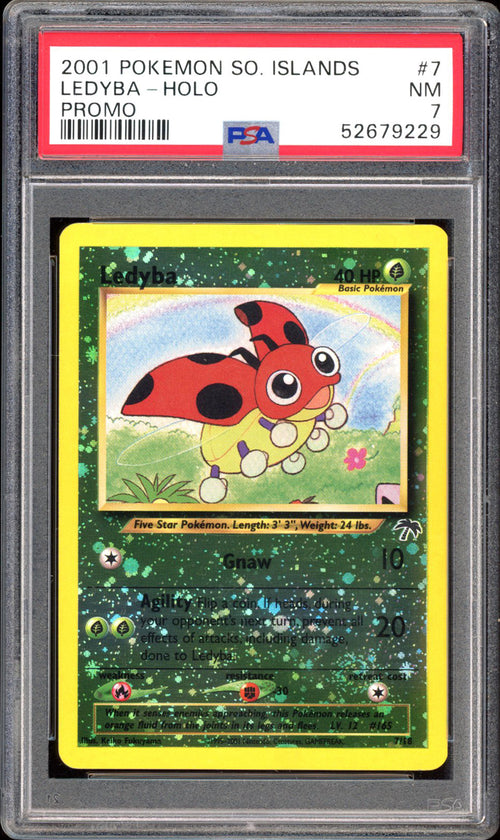 Ledyba - PSA 7 - Southern Islands - #7 - Holo - PokeRand