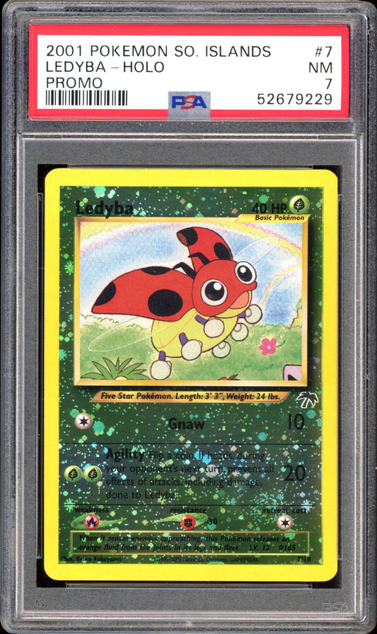 Ledyba - PSA 7 - Southern Islands - #7 - Holo - PokeRand