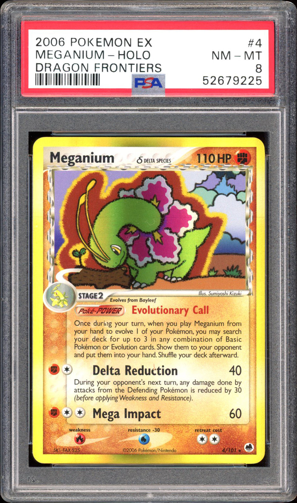 Magnanium - PSA 8 - Dragon Frontiers - #4 - Holo - PokeRand