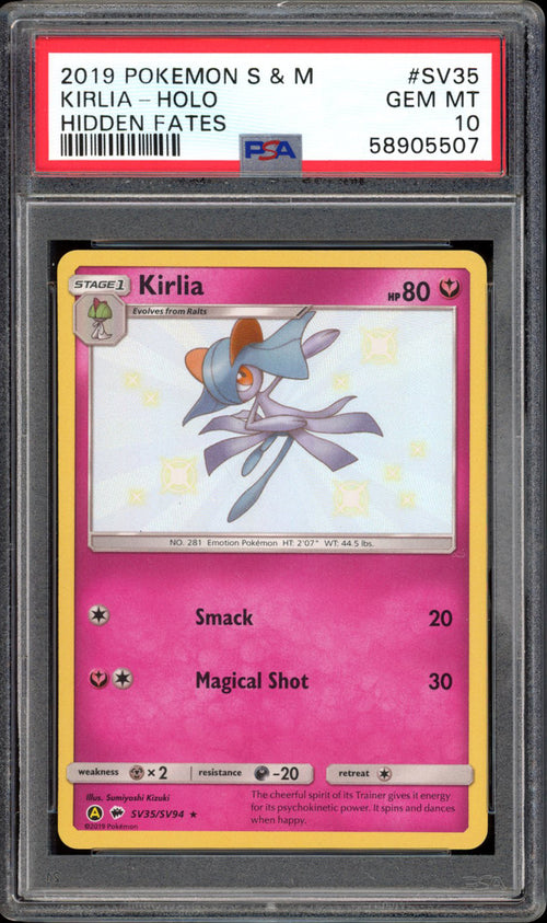 Kirlia - PSA 10 - SV35/SV94 - Hidden Fates - PokeRand