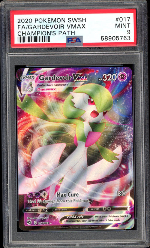 Gardevoir VMAX - Full Art - 017/073 - PSA 9 - Champion's Path - PokeRand