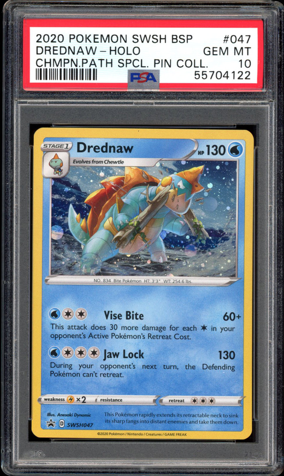 Drednaw - Holo - SWSH047 - PSA 10 - Promo - PokeRand