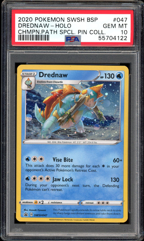 Drednaw - Holo - SWSH047 - PSA 10 - Promo - PokeRand