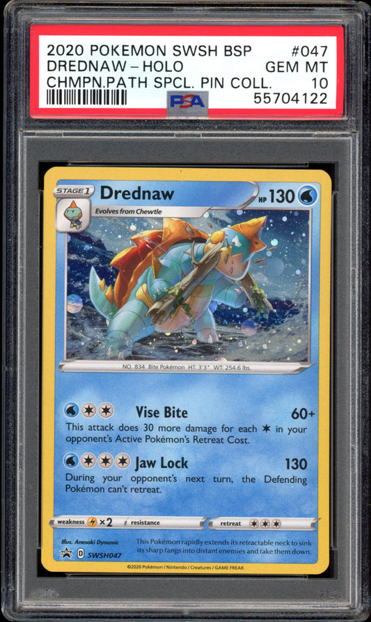 Drednaw - Holo - SWSH047 - PSA 10 - Promo - PokeRand