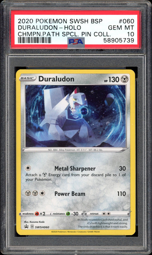 Duraludon - Holo - SWSH060 - PSA 10 - Promo - PokeRand