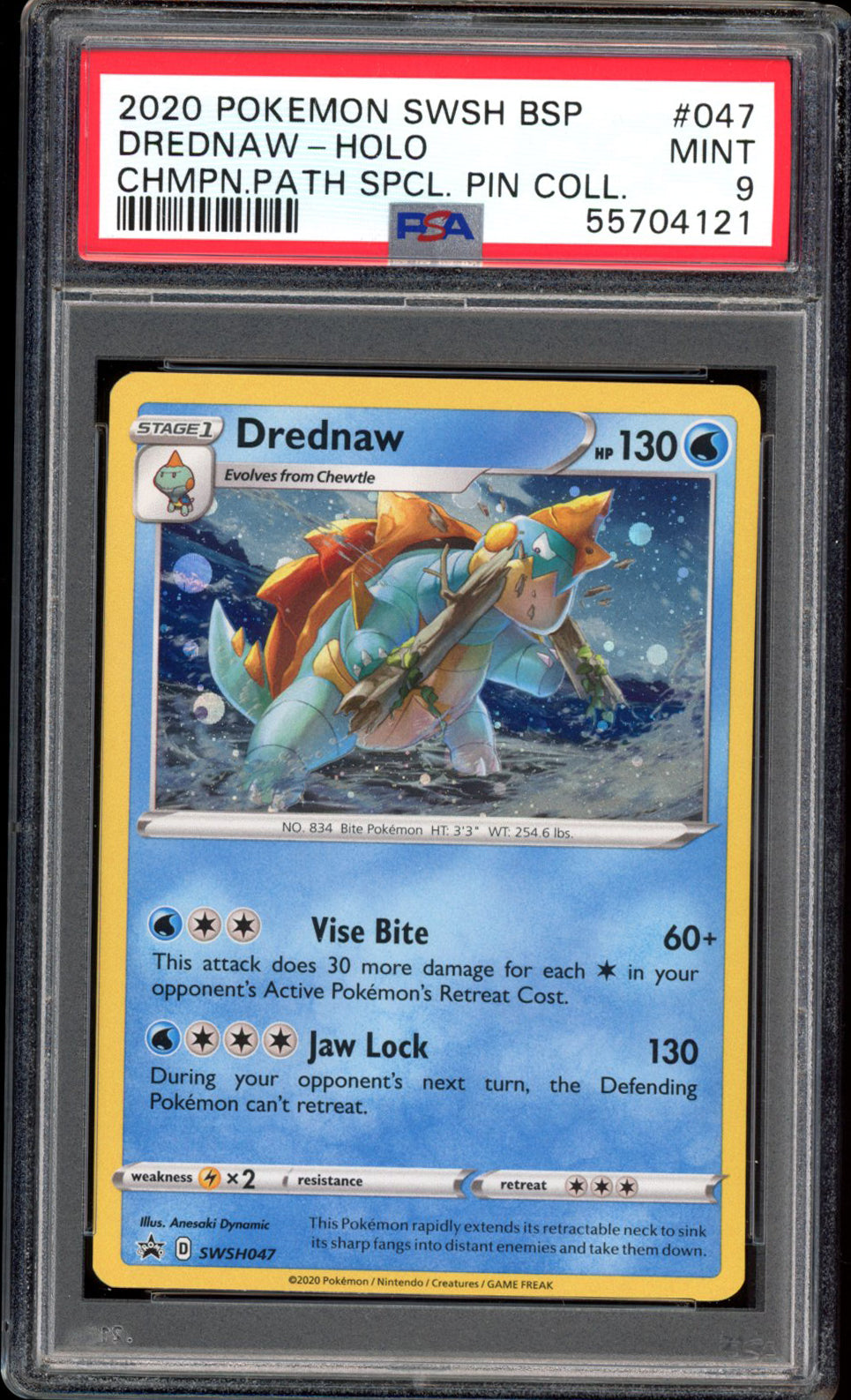 Drednaw - Holo - SWSH047 - PSA 9 - Promo - PokeRand