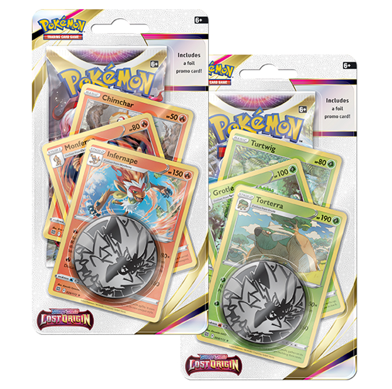 Premium Checklane Blister (Infernape or Torterra) - Lost Origin - PokeRand