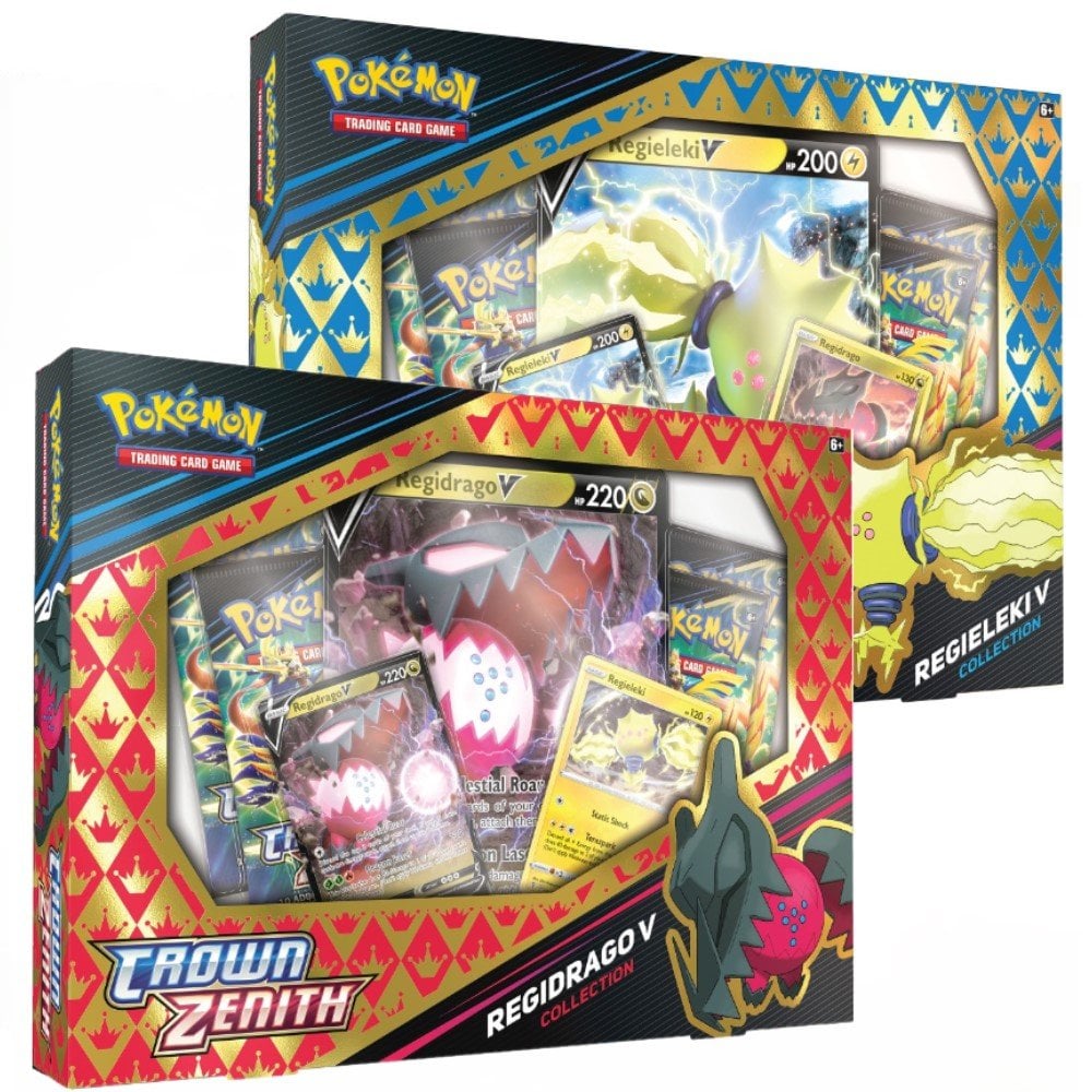 PRE ORDER - Crown Zenith Collection - Regieleki V / Regidrago V - PokeRand