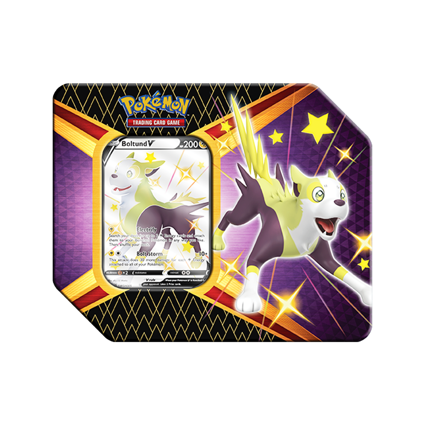 Shining Fates Tin (Boltund V) (Pre Order) - PokeRand