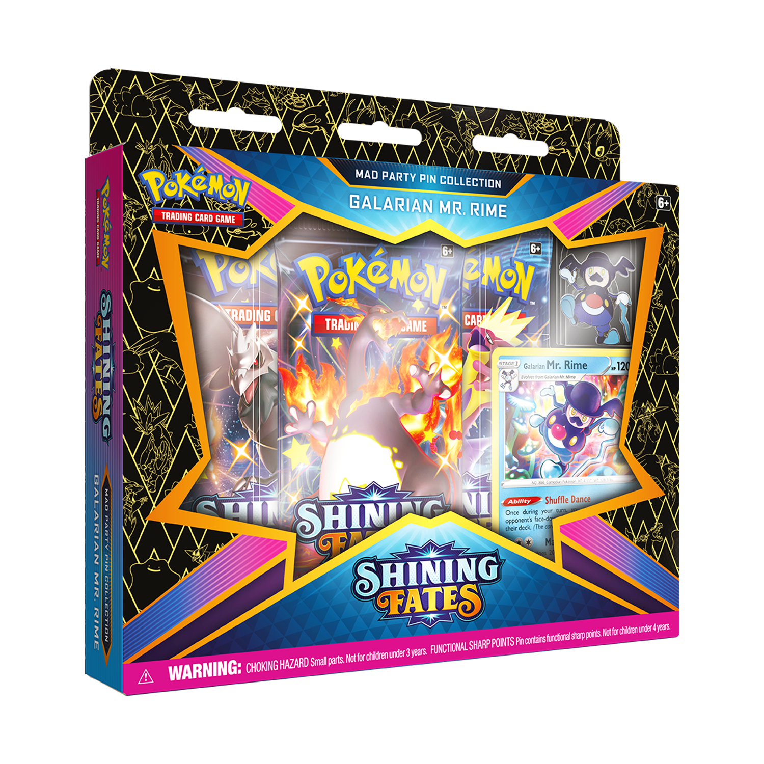 Shining Fates Mad Party Pin Collection - Mr Rime (Pre Order) - PokeRand